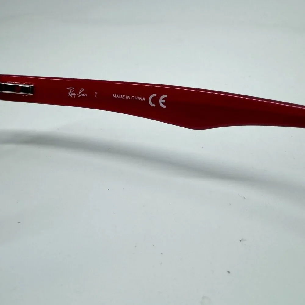 RAY BAN RB1531 3592 Burgundy‎ Unisex Kids Full Rim Eyeglasses 48-16-130 H12149